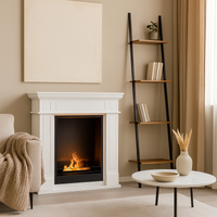 Camino Ecologico a Bioetanolo in legno Top di Gamma Classic da 3 Kw/h L98xP32xH83 Cm