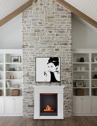 Camino Ecologico a Bioetanolo in legno Top di Gamma Classic da 3 Kw/h L98xP32xH83 Cm