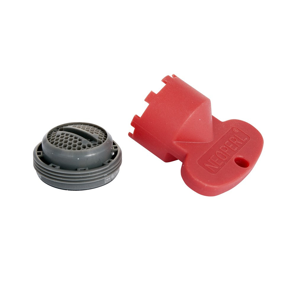 Aeroflux a incasso neoperl con coin slot + chiave smontaggio