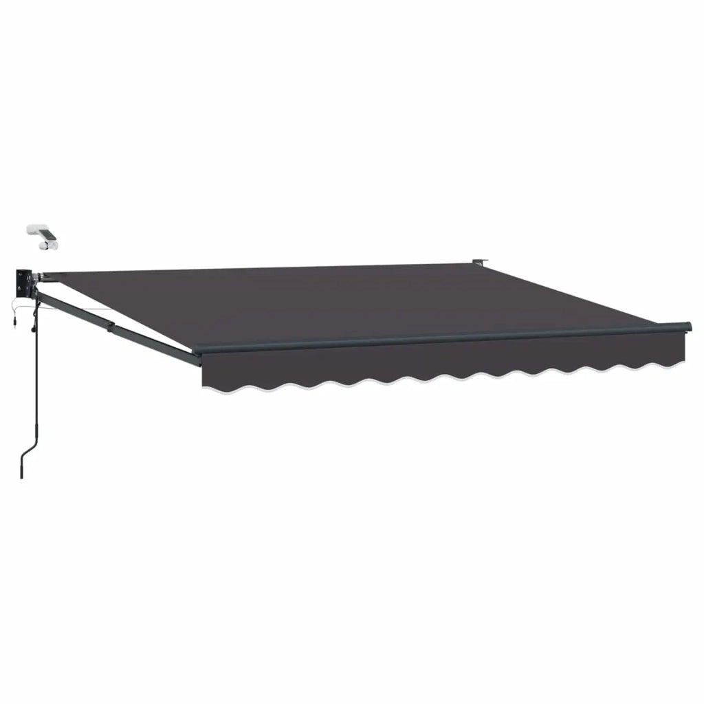 Tettuccio Elettrico Retrattile Antracite 3,5 x 2 m 3419724