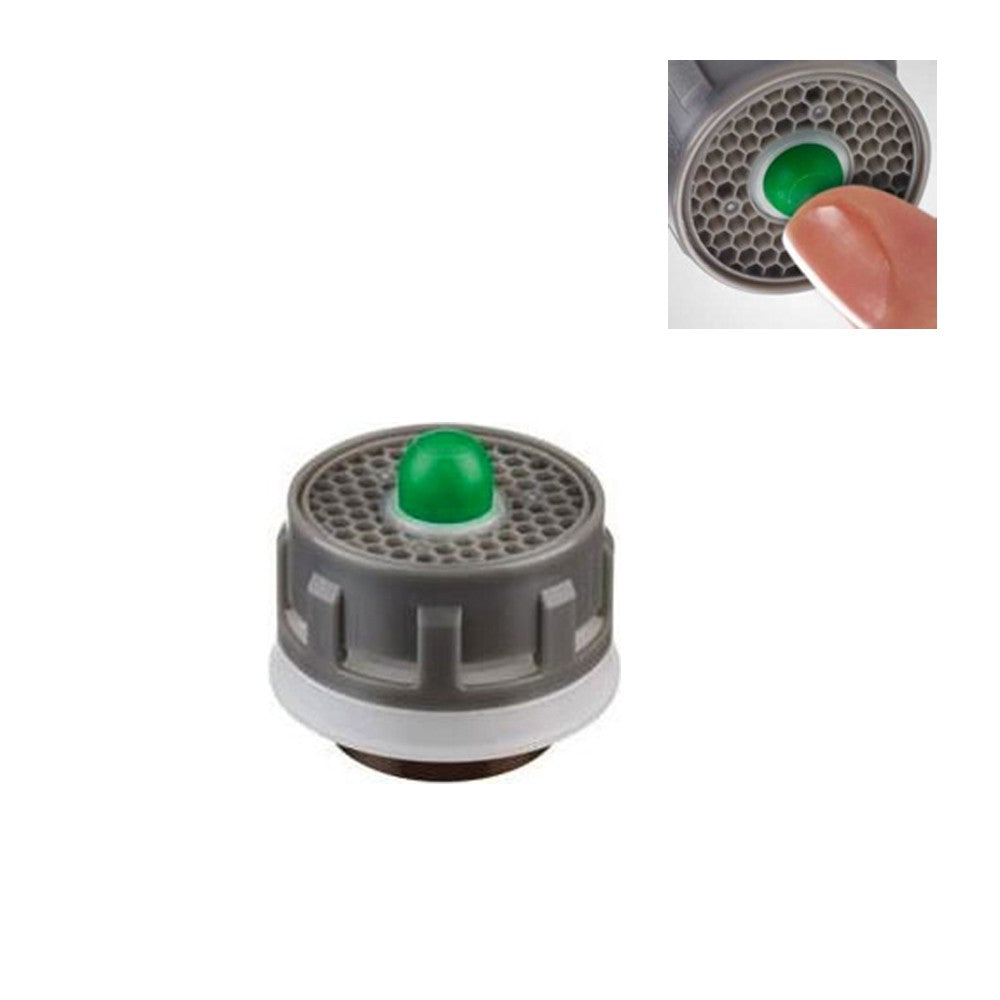 Cartuccia con pulsante che eroga acqua da 5 l/min a 11 l/min