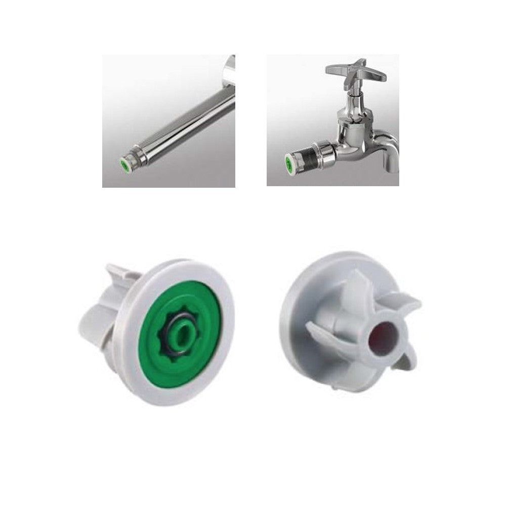 Regolatore di portata neoperl per doccette e rubinetti con attacco a muro