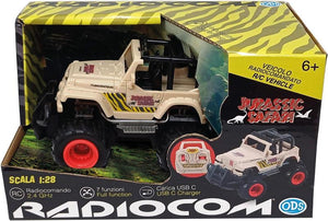 RADIOCOM - JURASSIC SAFARI AUTO RC 
SC. 1:28
RC 2.4 GHZ