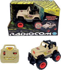 RADIOCOM - JURASSIC SAFARI AUTO RC 
SC. 1:28
RC 2.4 GHZ