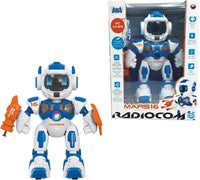 RADIOCOM - MARS 16 ROBOT RC
2.4 GHZ, MISURA 25 X 11 X 30 CM