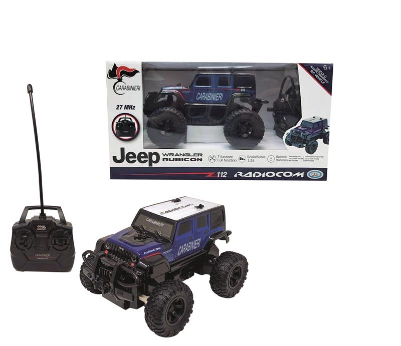 RADIOCOM - CARABINIERI JEEP WRANGLER AUTO RC
RC 27 MHZ
7