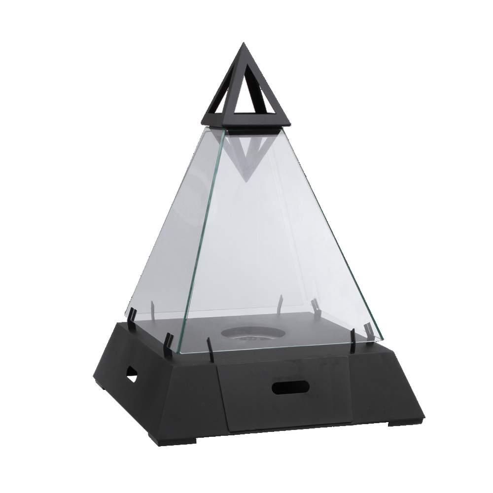 Camino a Bioetanolo a forma di Piramide in Vetro Las Vegas Jumior GMR Trading
