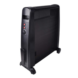 Radiatore Elettrico in Mica Nero 2000W ROMEO