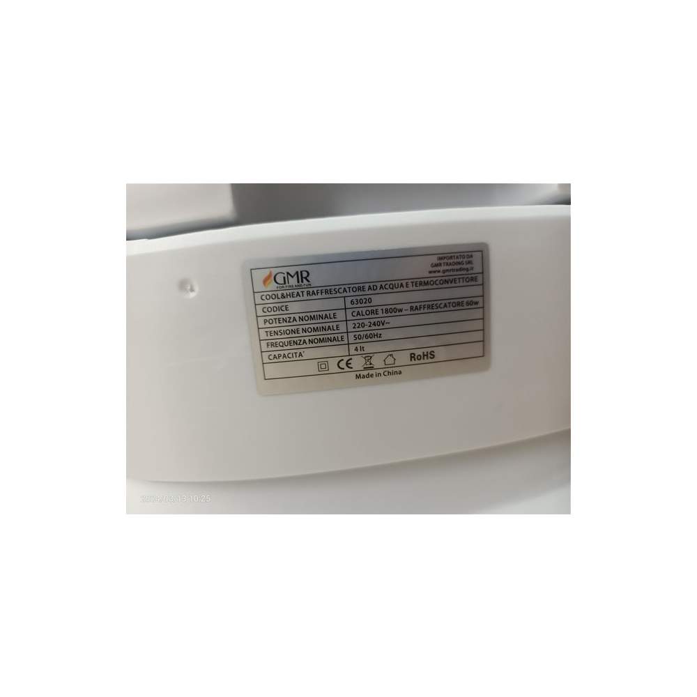 Raffrescatore ad Acqua e Termoconvettore Cool&Heat GMR