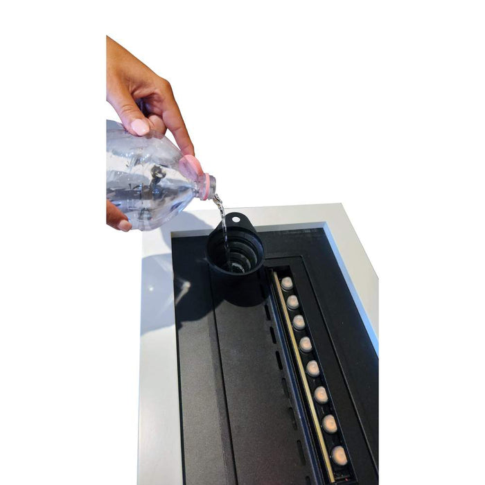 Caminetto a Vapore da Tavolo Bianco Laguna GMR Trading