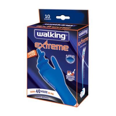 WALKING EXTREME GUANTO IN LATTICE MISURA S-M IN CONFEZIONE DA 10 PEZZI