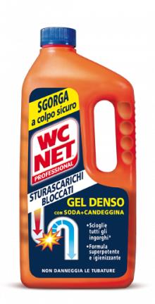 WC NET DISGORGANTE STURASCARICHI DOMESTICI GEL 1LT
