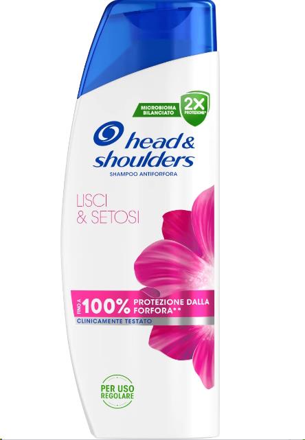 HEAD&SHOULDERS SHAMPOO LISCI E SETOSI 250 ML PROTEZIONE DALLA FORFORA