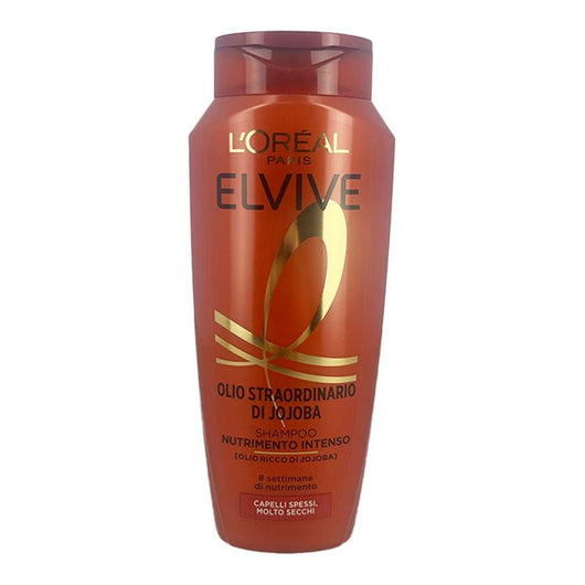 L'OREAL PARIS ELVIVE SHAMPOO NUTRIMENTO INTENSO CON OLIO DI JOJOBA PER CAPELLI SPESSI E MOLTO SECCHI 250 ML