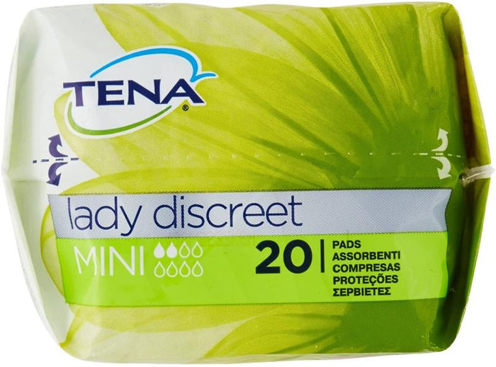 TENA LADY DISCREET MINI LIGHT IN CONFEZIONE DA 20 PEZZI