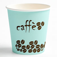 1000 Bicchierini da Caffè Monouso Decoro Rainbow Bicchieri 75ml Usa e Getta