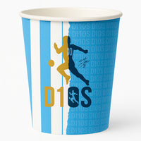 1000 Bicchieri Acqua o Bibita Monouso D10 S 200ml Tazzina Carta Usa e Getta