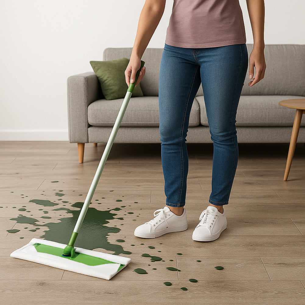 Box 72 Panni Umidi in PVC Preumidificati MOP Detergente Profumo Fresco 21x26cm