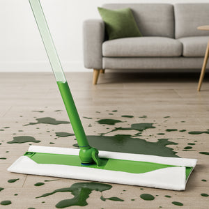 Box 72 Panni Umidi in PVC Preumidificati MOP Detergente Profumo Fresco 21x26cm