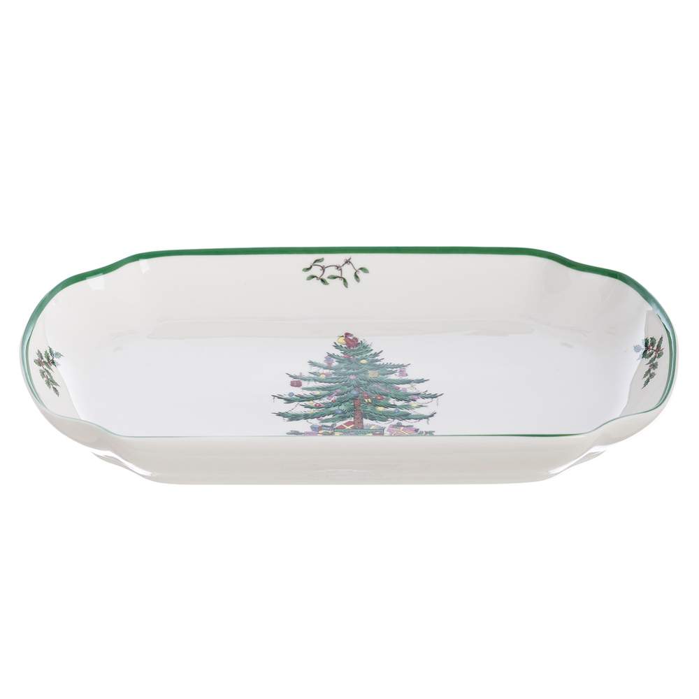 Vassoio da Cucina Natalizio Abies Natalis Blanc Mariclò