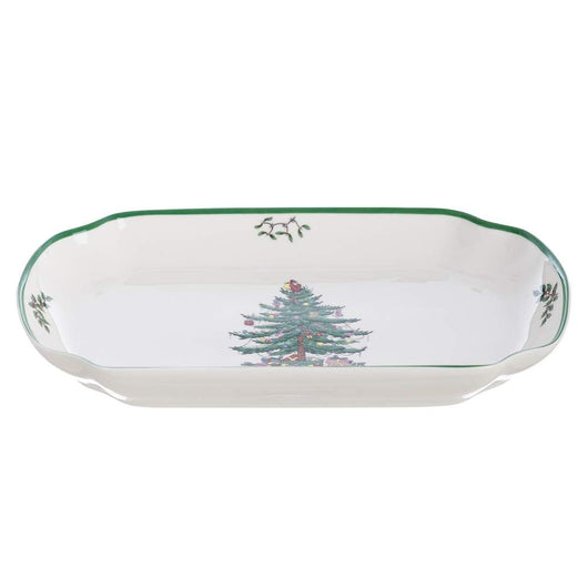 Vassoio da Cucina Natalizio Abies Natalis Blanc Mariclò