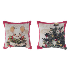 Cuscini Profumati Natalizi 15x15 Favola di Natale Blanc Mariclo 2 Pz