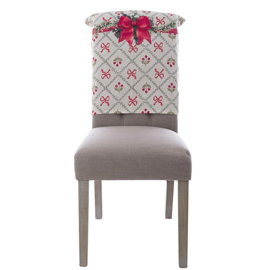 Schienale Vesti Sedia Natalizio Shabby Chic Favola di Natale Blanc Mariclò.