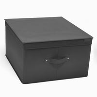 Scatole Cambio Stagione TNT Pieghevoli 60x50x30cm kit 2 pezzi Salvaspazio con Maniglie