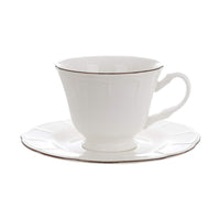 Set Tazze da Caffè in Ceramica Alcina – Blanc MariClo 6 Pz