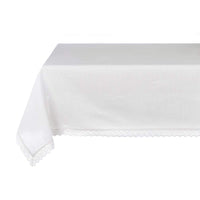 Tovaglia Bianca con Pizzo Collezione Dentelle Blanc Mariclò