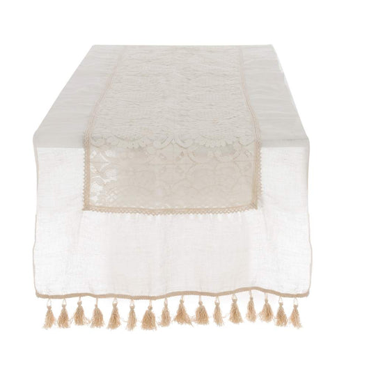 Runner Elegante Shabby Chic – Collezione Dentelle Blanc Mariclo'