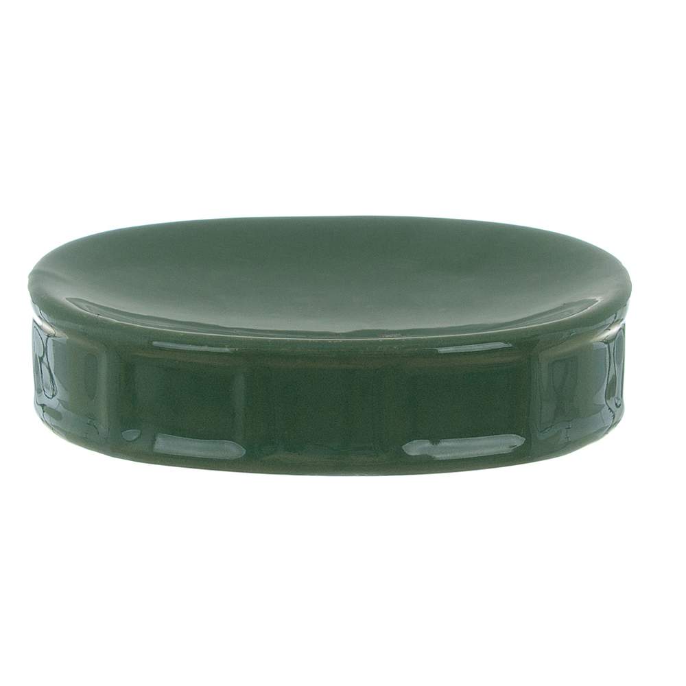 Porta Saponetta in Ceramica Verde Shabby Chic Gaby Blanc Mariclò