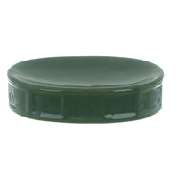 Porta Saponetta in Ceramica Verde Shabby Chic Gaby Blanc Mariclò