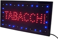 INSEGNA LUMINOSA CON SCRITTA TABACCHI A LED TABELLA LUMINOSA
