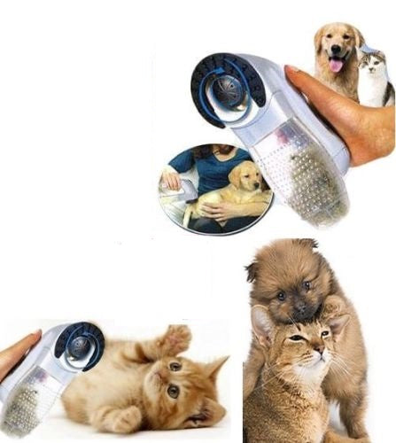 ASPIRATORE PELI ELETTRICO CANE GATTO ELIMINA ASPIRA PELO IN ECCESSO SHED PAL