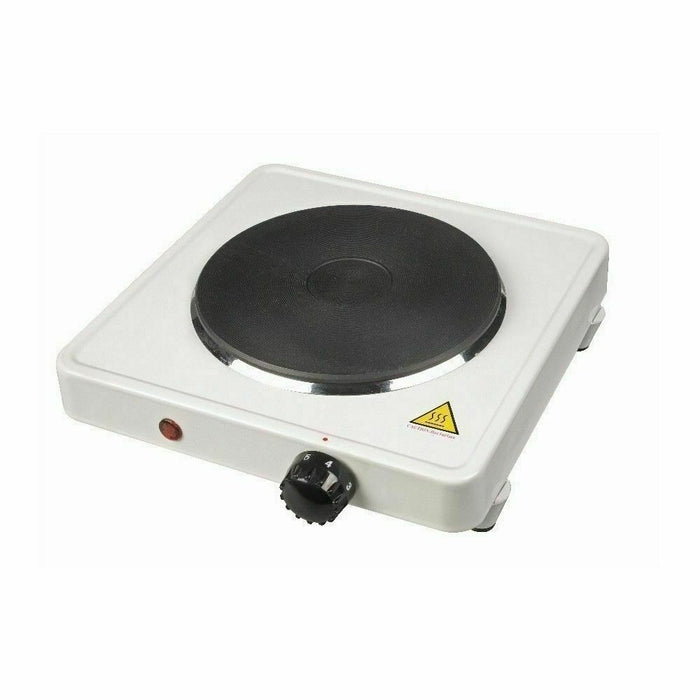 Fornello elettrico 1500W piastra in ghisa regolabile viaggio campeggio 185 mm