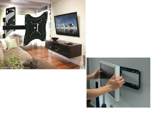 SUPPORTO BRACCIO STAFFA TV LCD PLASMA LED TELEVISORE DA 14 A 55 POLLICI 117B-2