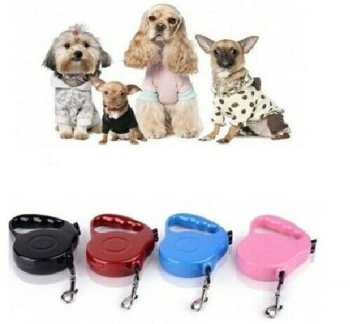 GUINZAGLIO 3MT CANE MAX 25 KG AVVOLGIBILE ALLUNGABILE RETRATTILE ESTENSIBILE Colore: Blu