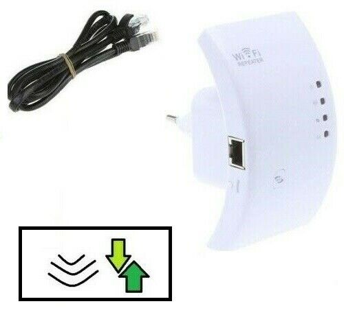 RIPETITORE WI-FI WIRELESS EXTENDER ACCES POINT WPS IEEE 802.11 WLAN LAN 2.4 GHZ