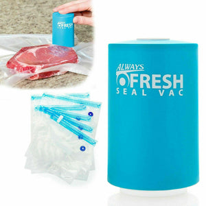 MINI MACCHINA SIGILLA SACCHETTI SOTTOVUOTO CON BUSTE CONSERVA ALIMENTI PORTATILE