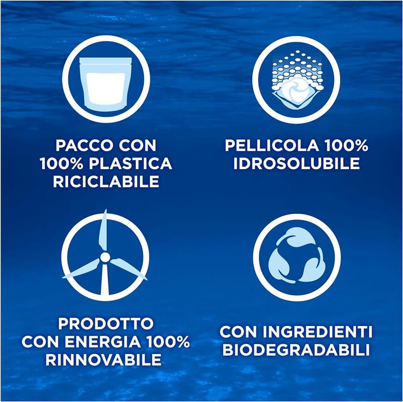 DASH PODS POWER LIQUIDO LAVATRICE AMBRA 44PZ