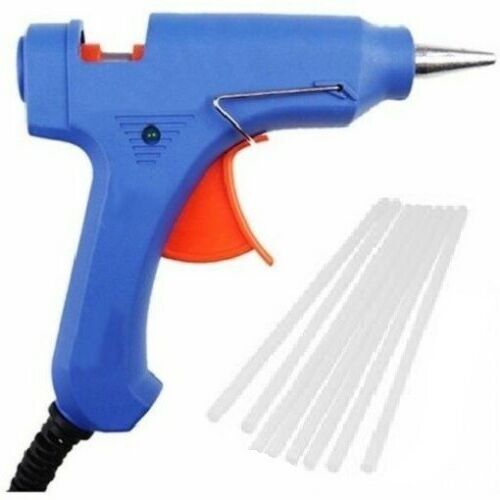 PISTOLA 60W PER COLLA A CALDO STICK SILICONE 50 - 60HZ 100-240V BRICOLAGE Tipologia: 8 Stick