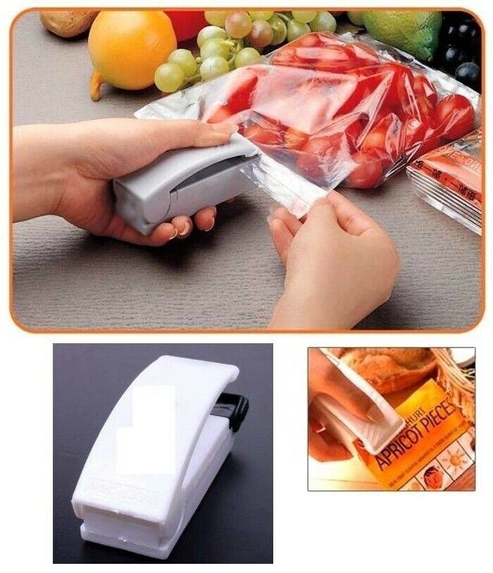 SIGILLA SACCHETTI TERMICO PORTATILE BUSTE SOTTOVUOTO SACCHETTI CONSERVA CIBO