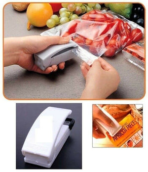 SIGILLA SACCHETTI TERMICO PORTATILE BUSTE SOTTOVUOTO SACCHETTI CONSERVA CIBO