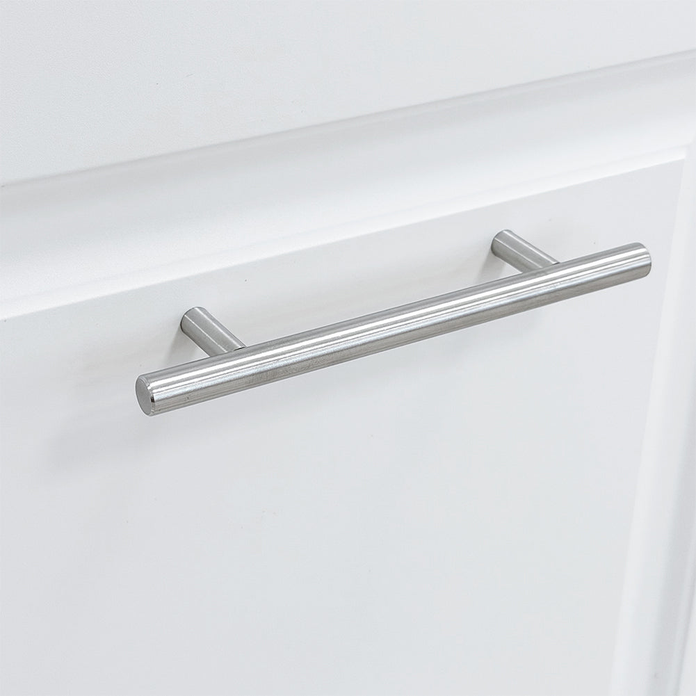 Mobile Base per Cucina Componibile in Legno Boiserie Bianco 2 Ante 2 Scomparti