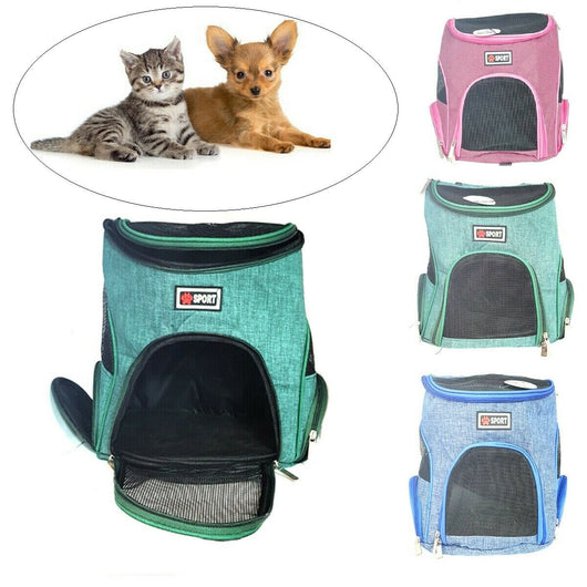 ZAINO TRASPORTINO PASSEGGIO BORSA CANE GATTO MARSUPIO BAG ANIMALI MARSUPIO TRENO