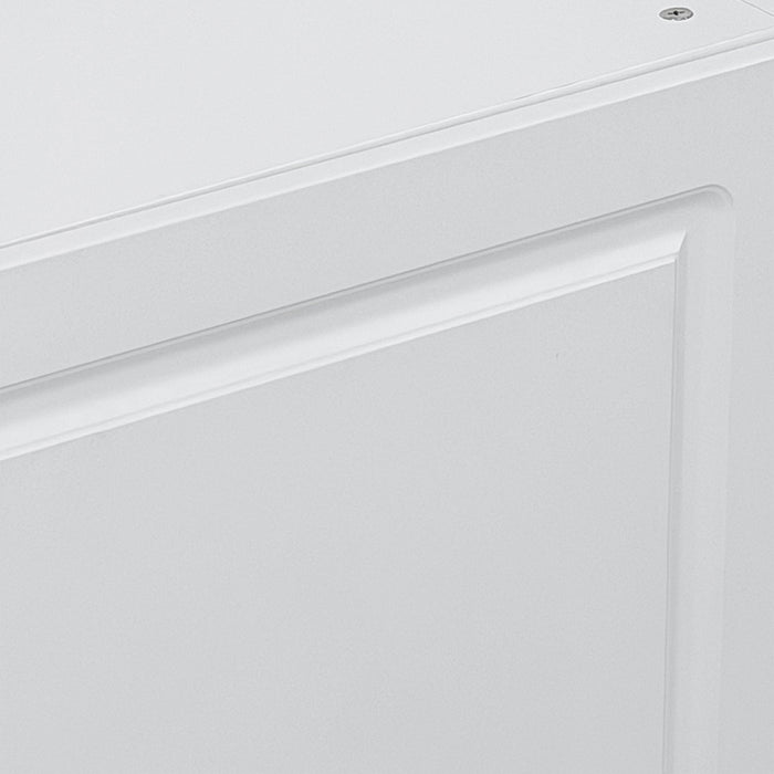 Mobile Sottolavello Cucina Componibile Mobiletto Legno Boiserie Bianco 2 Ante