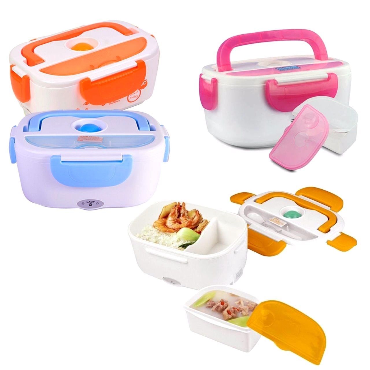 SCALDAVIVANDE PORTA PRANZO TERMICO ELETTRICO THERMOS PER CASA UFFICIO 220V