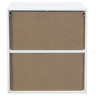 Pensile da Cucina Armadio Sospeso da Parete Anta Singola Boiserie Colore Bianco