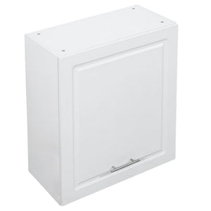 Pensile da Cucina Armadio Sospeso da Parete Anta Singola Boiserie Colore Bianco